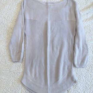 Croft & Barrow Light Beige Knit Top XS
